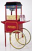 Pragon 1911 4 oz Popcorn Machine with Cart Combo
